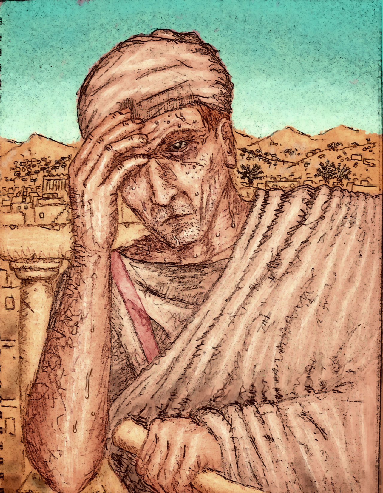 portrait of pontius pilate inspired my master and margarita